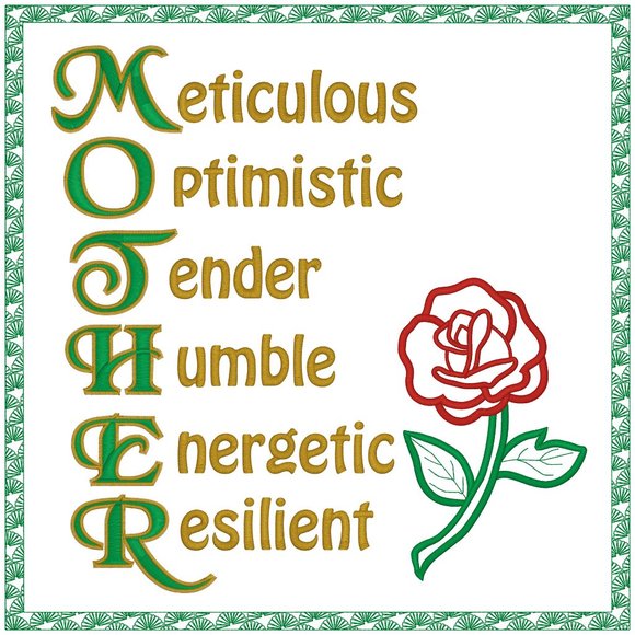 Mother's Day Gift Pillow Cover- Embroidered & Personalized Throw Pillow Cover. - Picture 13 of 13